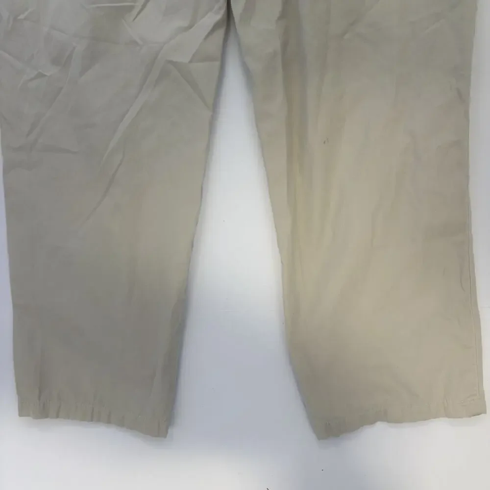 Ralph Lauren Men's Size 38 x 30 Beige Chino Vintage Cotton Prospect Pants